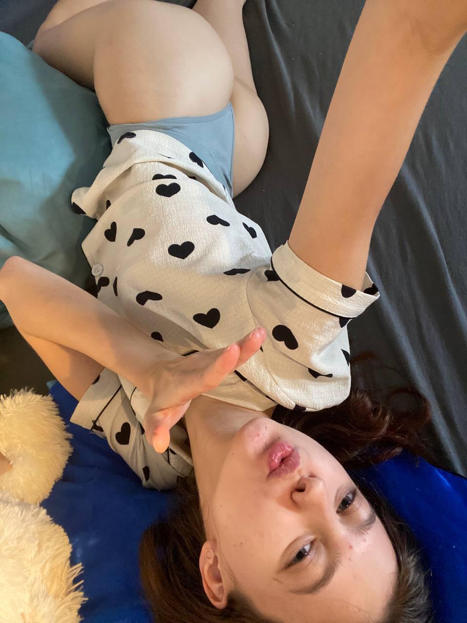 A cozy shot with Your princess — straight from Sagamihara