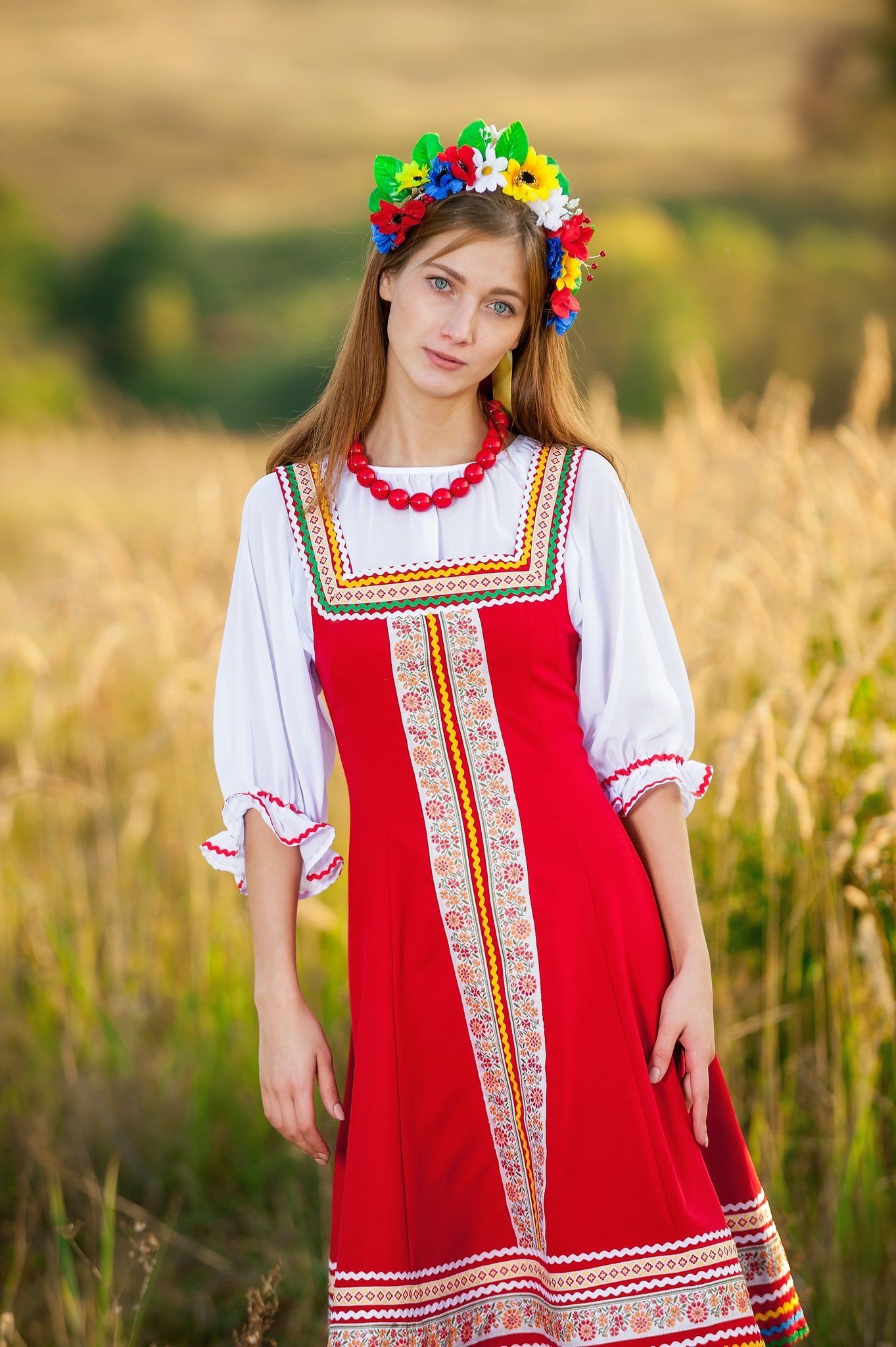 Women in Slavic costumes in Sagamihara