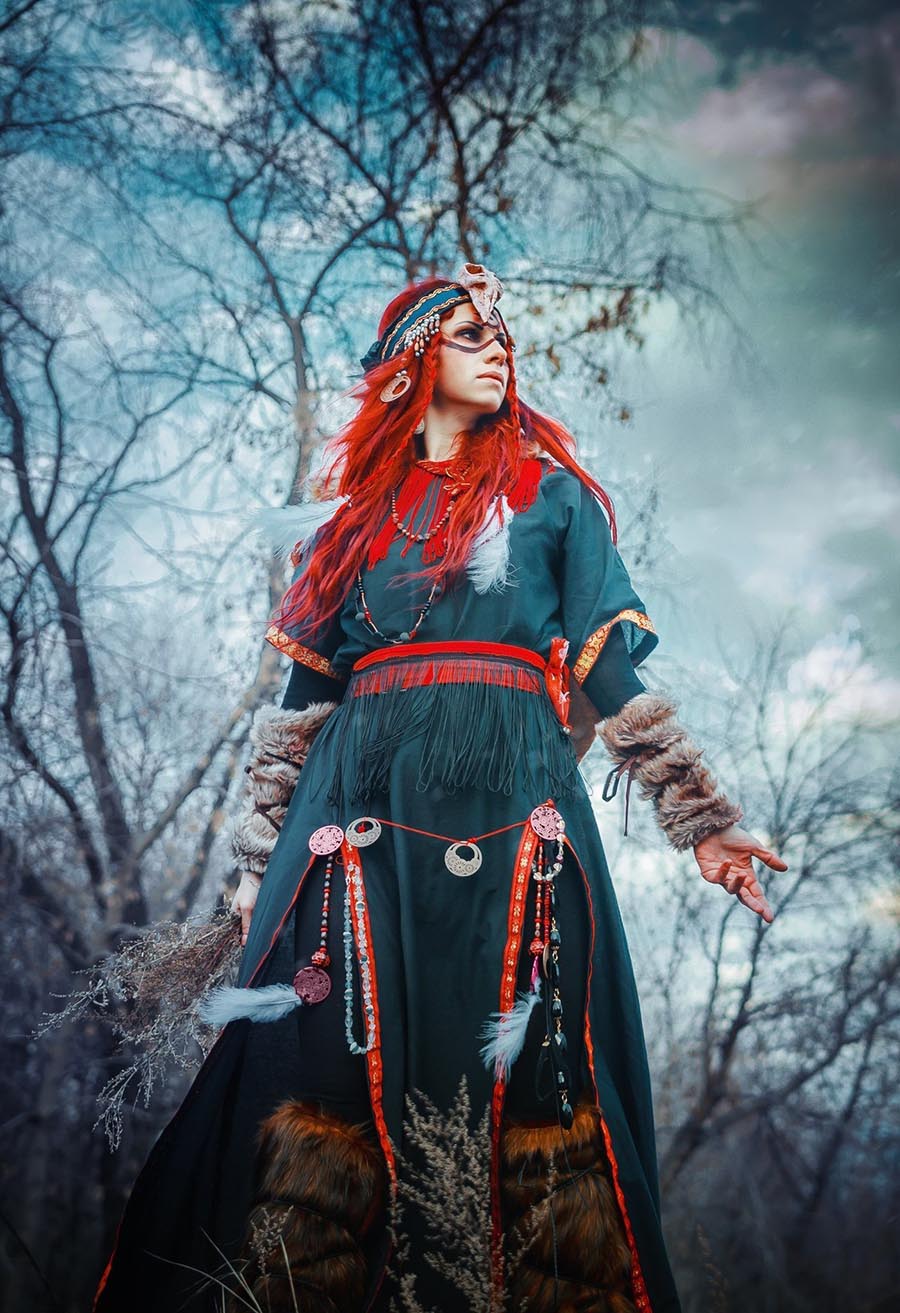 Girls in Slavic costumes underwear in Sagamihara